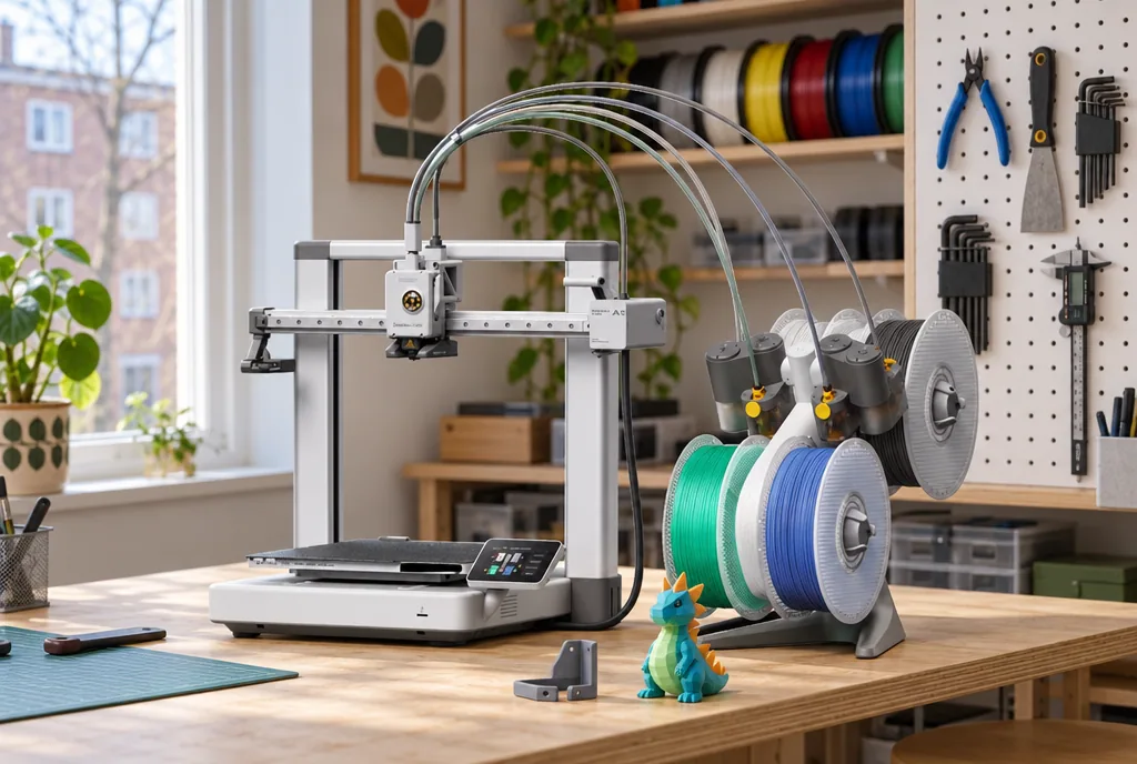 testx.se testar Bambu Lab A1 Combo: 3d-skrivare bäst i test i vardagsmiljö
