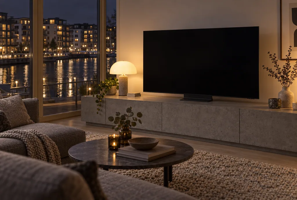testx.se testar Samsung TQ55S95H (S95H): bästa premiumvalet i vardagsmiljö