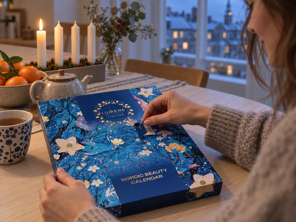 Användning adventskalender: Lumene Nordic Beauty Calendar 2026 i vardagen