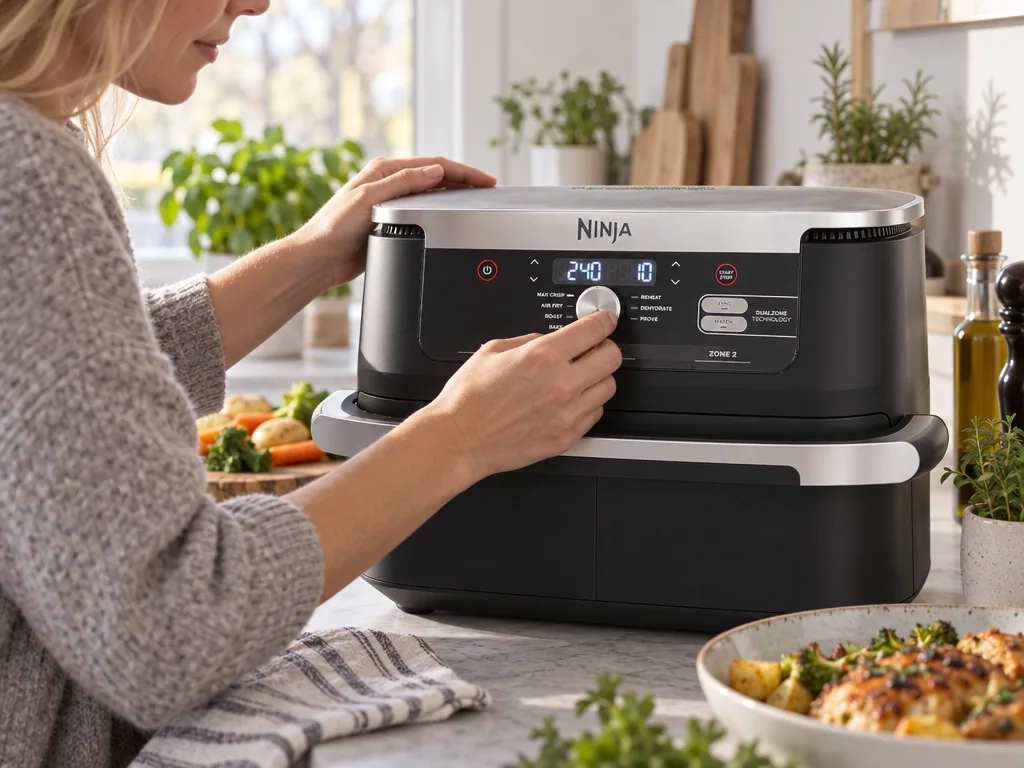 Användning airfryer: Ninja Foodi FlexDrawer AF500EU i vardagen