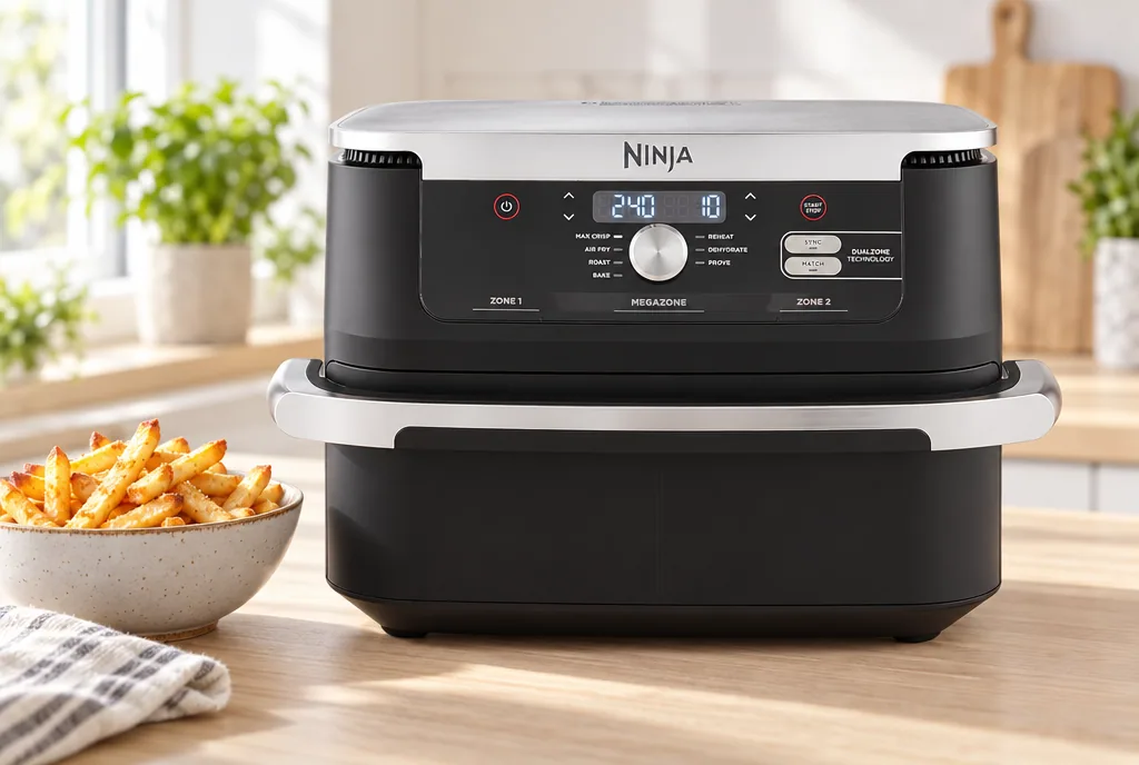 testx.se testar Ninja Foodi FlexDrawer AF500EU: airfryer bäst i test i vardagsmiljö