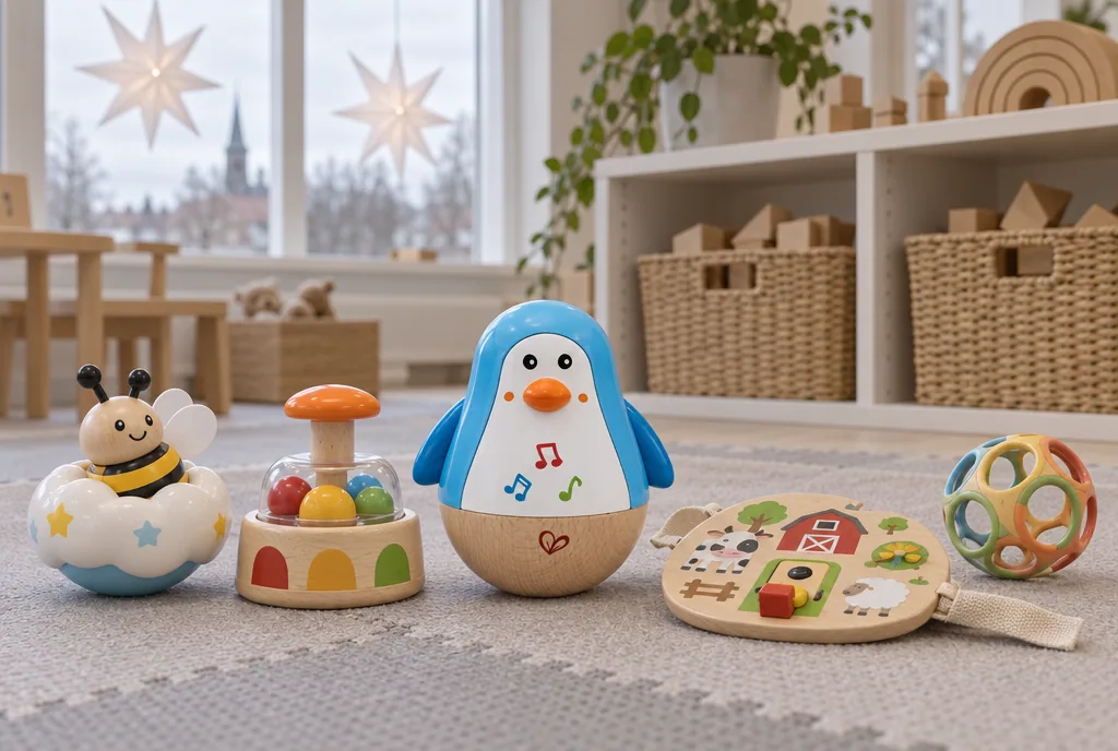 testx.se testar Hape Penguin Musical Wobbler: bästa vippleksaken i vardagsmiljö