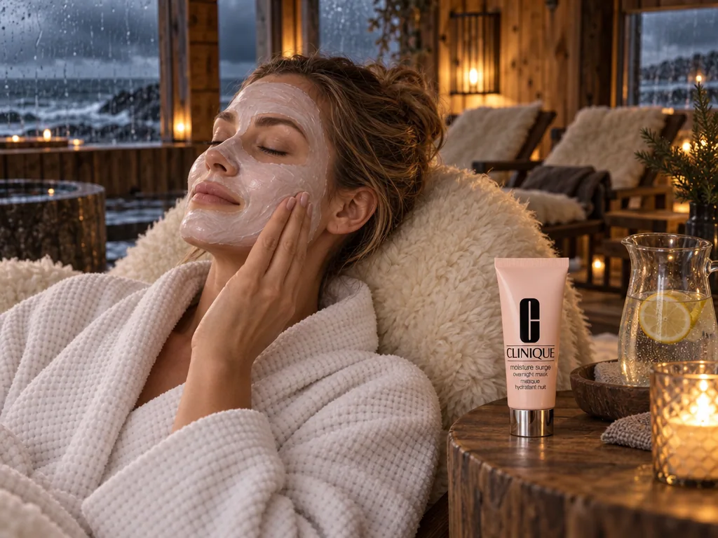 Användning ansiktsmask: Clinique Moisture Surge Overnight Mask i vardagen