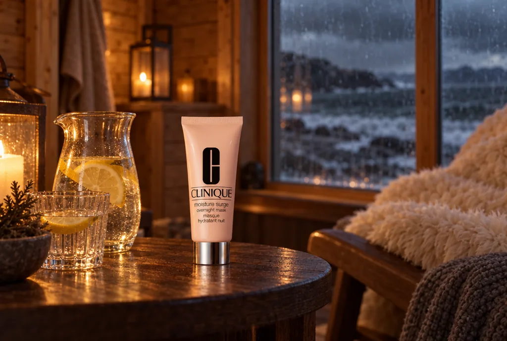 testx.se testar Clinique Moisture Surge Overnight Mask: ansiktsmask bäst i test i vardagsmiljö