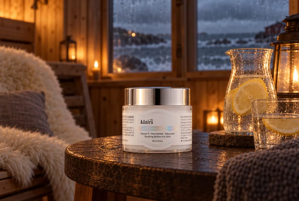 testx.se testar Klairs Freshly Juiced Vitamin E Mask: bästa krämmasken för dag och natt i vardagsmiljö