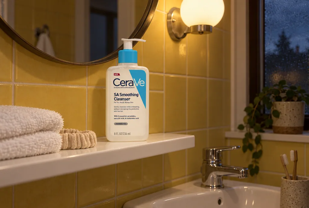 testx.se testar CeraVe SA Smoothing Cleanser 236ml: bästa billiga i vardagsmiljö