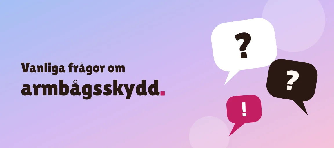 Vanliga frågor om armbågsskydd