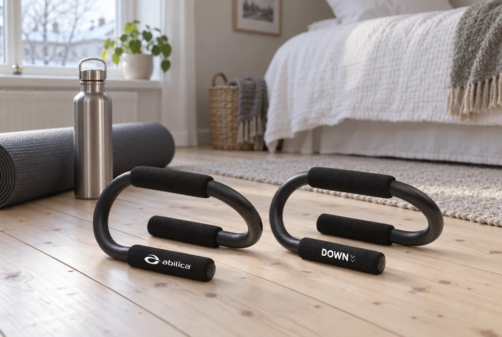 testx.se testar Abilica Pushup Bars: bästa stålhandtag i vardagsmiljö