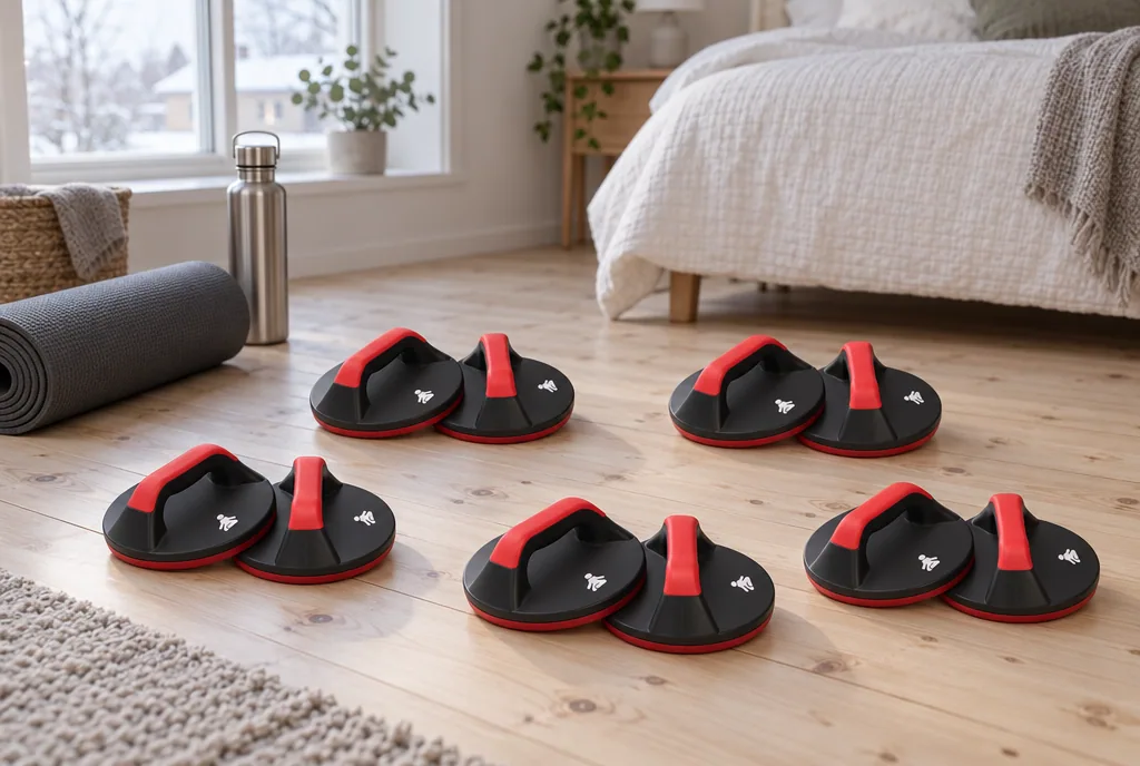 testx.se testar Fitpaddy Roterande Push Up Bars: bästa roterande grepp i vardagsmiljö