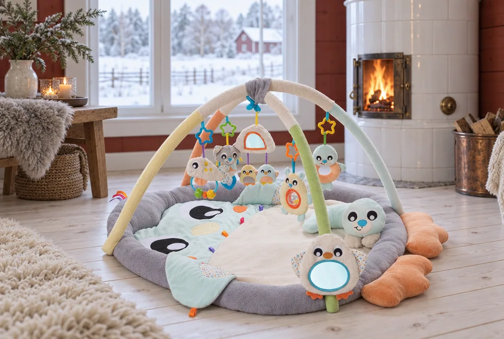 testx.se testar Playgro Snuggle Me Penguin: bästa för magläge i vardagsmiljö
