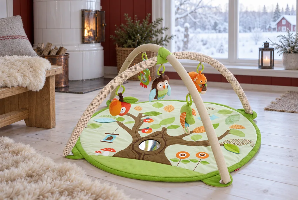 testx.se testar Skip Hop Treetop Friends: babygym bäst i test i vardagsmiljö