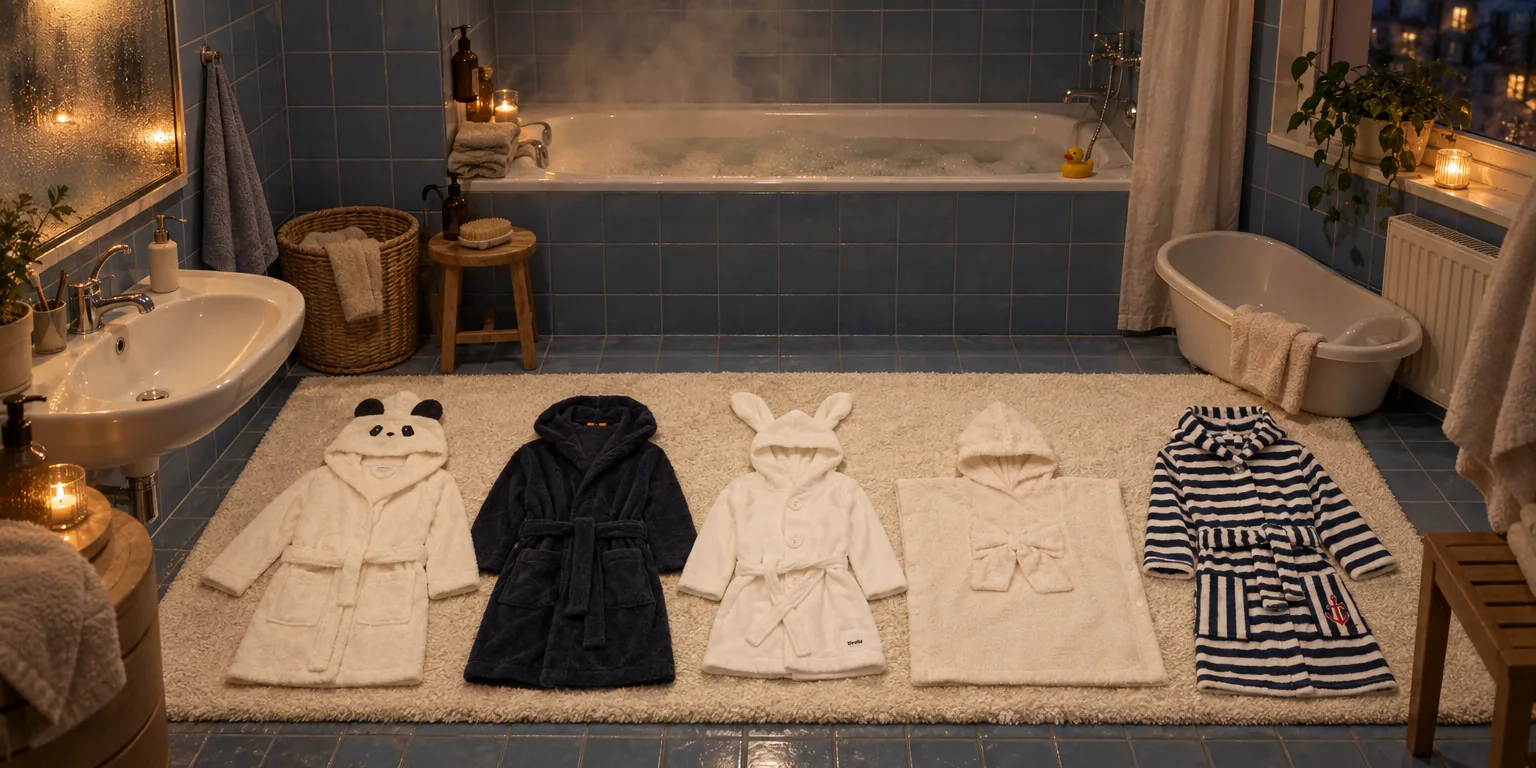 Testvinnarna från testet av badrock barn: Liewood Lily Badrock Panda, Lindberg Orbaden Badrock Navy, Elodie Details Badrock Vanilla White, Elodie Details Badponcho Creamy White, Playshoes Fleecebadrock Maritim