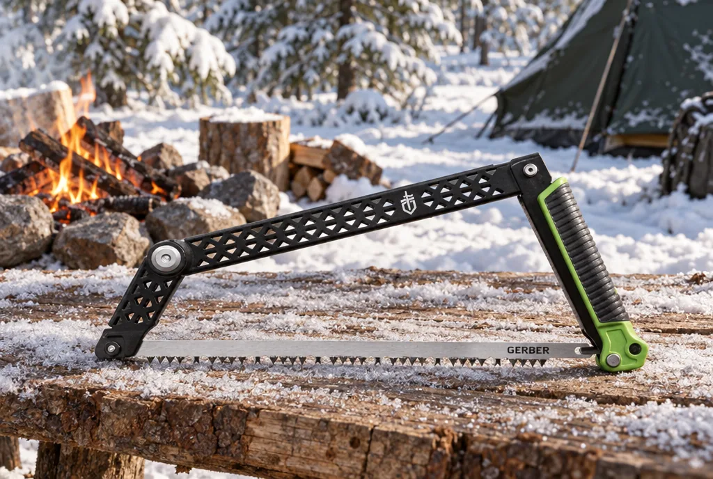 testx.se testar Gerber Freescape Camp: bästa fällbara bågsåg i vardagsmiljö