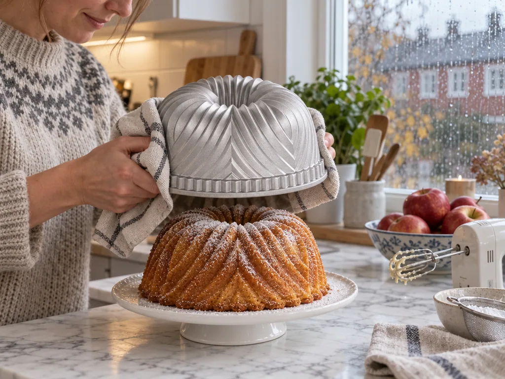 Användning bakform: Nordic Ware Bavaria 2,4 l i vardagen