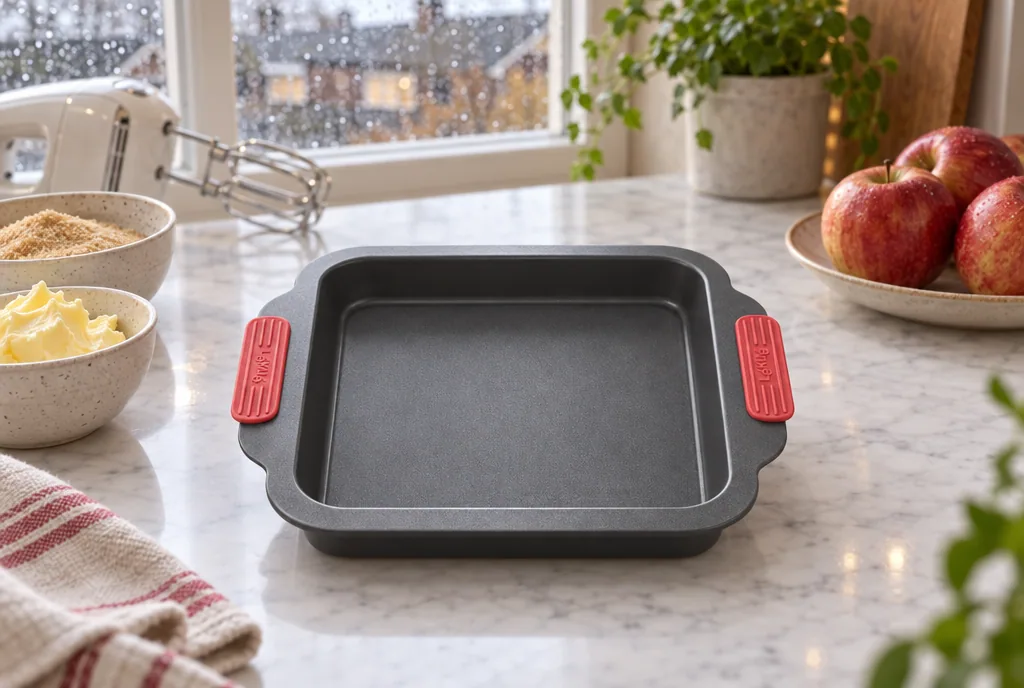 testx.se testar Lékué fyrkantig non-stick 20 cm: bästa brownieformen i vardagsmiljö