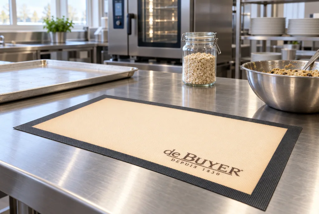 testx.se testar De Buyer Airmat 40 × 30 cm: bästa för bröd och pizza i vardagsmiljö