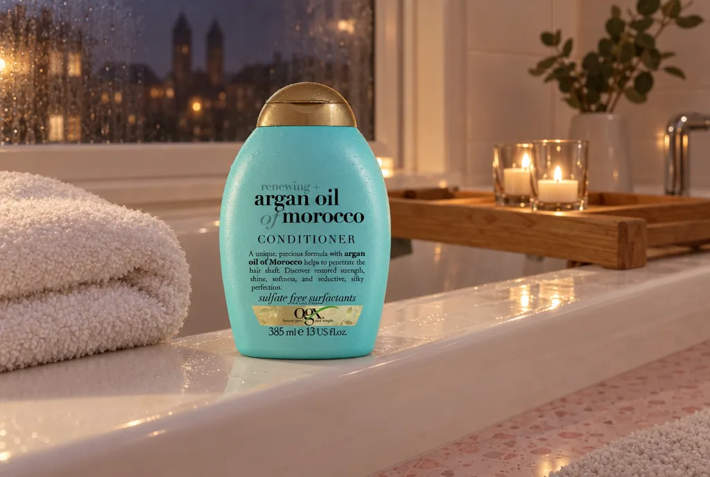testx.se testar OGX Renewing + Argan Oil of Morocco Conditioner: bästa billiga i vardagsmiljö