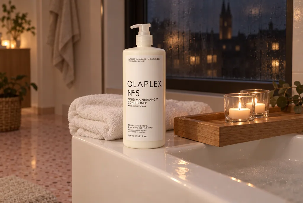 testx.se testar Olaplex No.5 Bond Maintenance Conditioner 1000 ml: bästa storförpackningen i vardagsmiljö