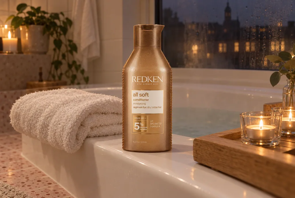 testx.se testar Redken All Soft Conditioner: bästa för torrt hår i vardagsmiljö