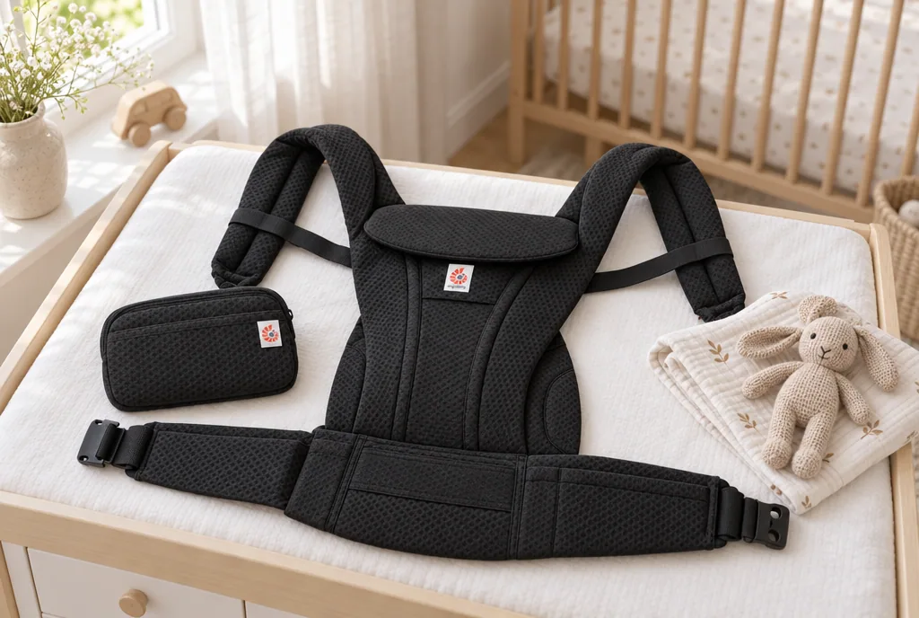 testx.se testar Ergobaby Omni Deluxe Mesh: bärsele bäst i test i vardagsmiljö