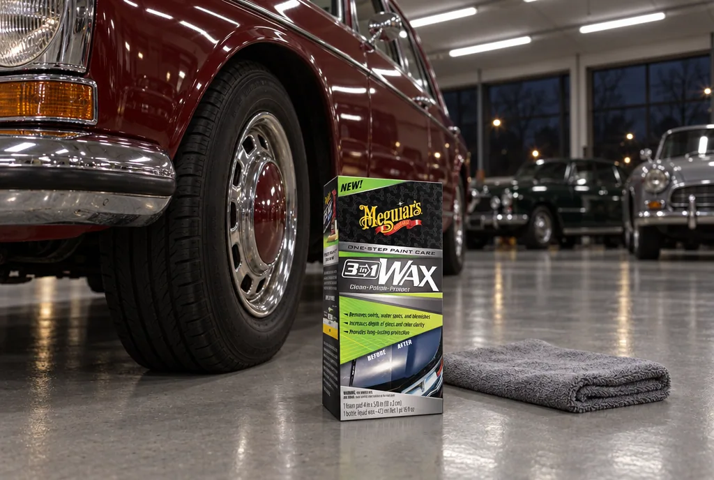 testx.se testar Meguiar's 3-in-1 Wax: bästa allt-i-ett-vaxet i vardagsmiljö
