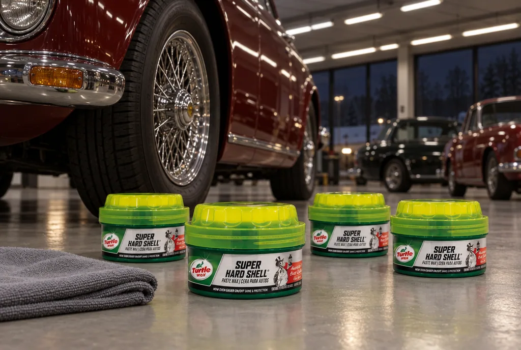 testx.se testar Turtle Wax Super Hard Shell: bästa klassiska pastavaxet i vardagsmiljö
