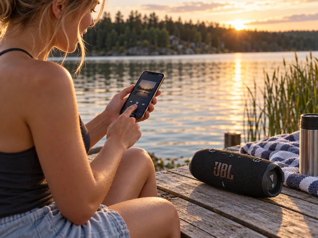 Användning bluetooth-högtalare: JBL Charge 6 i vardagen
