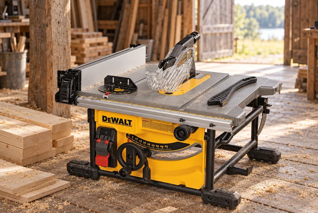 testx.se testar Dewalt DWE7485: bordcirkelsåg bäst i test i vardagsmiljö