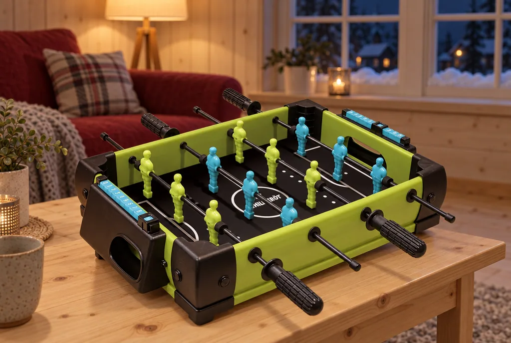 testx.se testar Schildkröt Minifotboll: bästa minibordet i vardagsmiljö