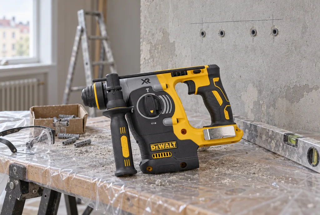 testx.se testar Dewalt DCH273N Solo: borrmaskin bäst i test i vardagsmiljö