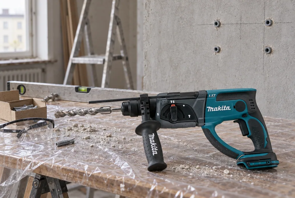 testx.se testar Makita DHR202Z Solo: mest prisvärda borrhammaren i vardagsmiljö