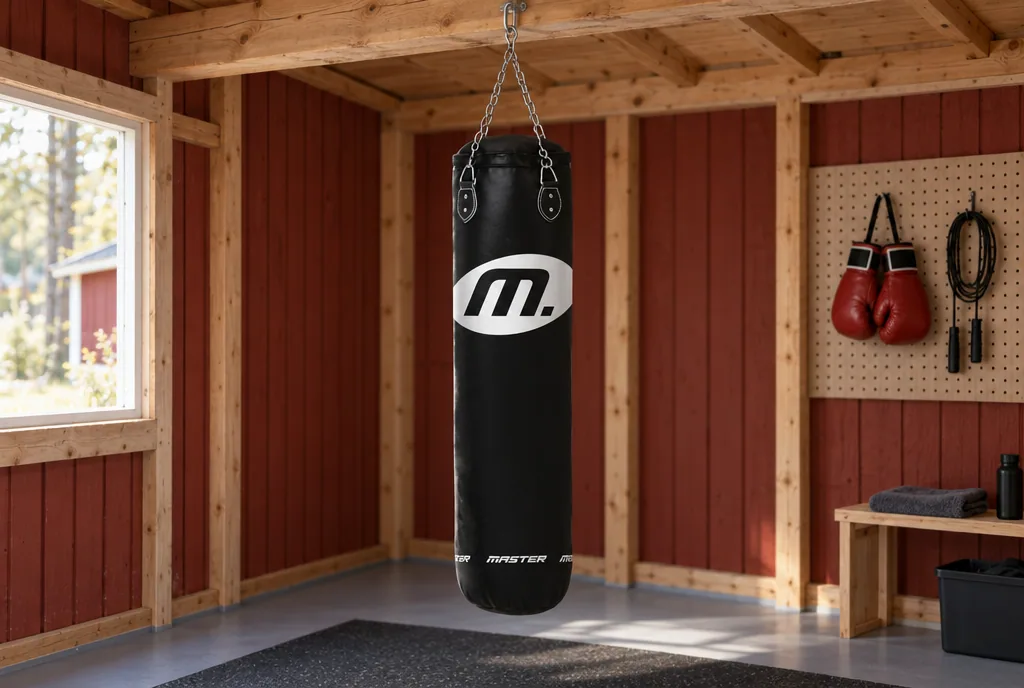 testx.se testar Master Fitness Premium 120 cm: boxningssäck bäst i test i vardagsmiljö
