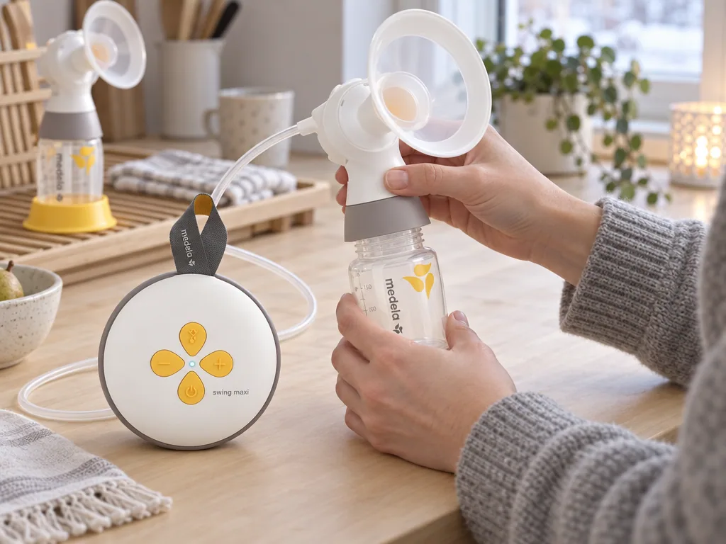 Användning bröstpump: Medela Swing Maxi Dubbel i vardagen