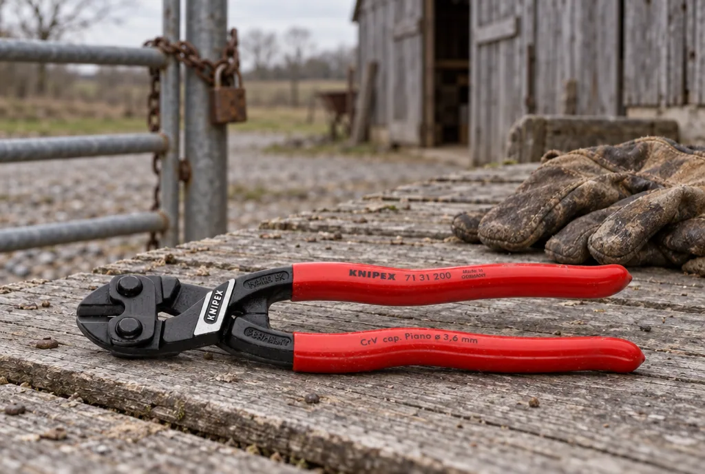 testx.se testar Knipex CoBolt 71 31 200: bästa kompakta bultsaxen i vardagsmiljö