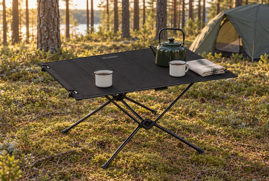testx.se testar Helinox Table One Hard Top L: bästa ultralätta i vardagsmiljö