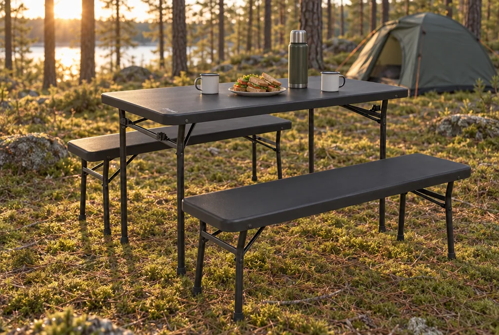 testx.se testar Outwell Pemberton Picnic Set: bästa med bänkar i vardagsmiljö