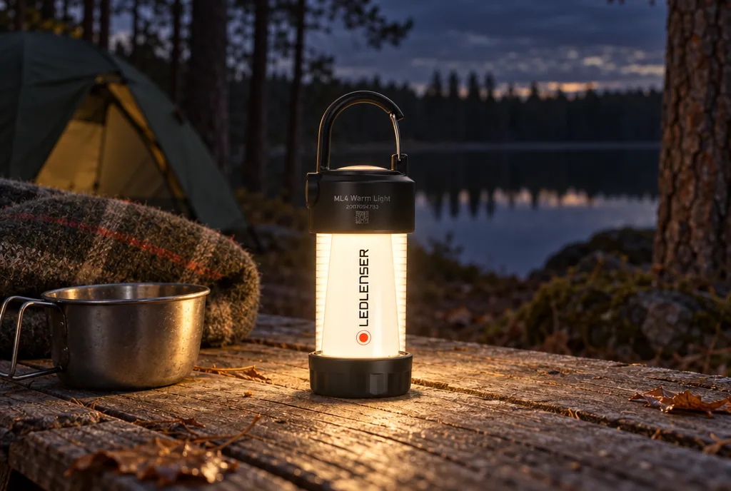 testx.se testar Ledlenser ML4 Warm Light: campinglykta bäst i test i vardagsmiljö