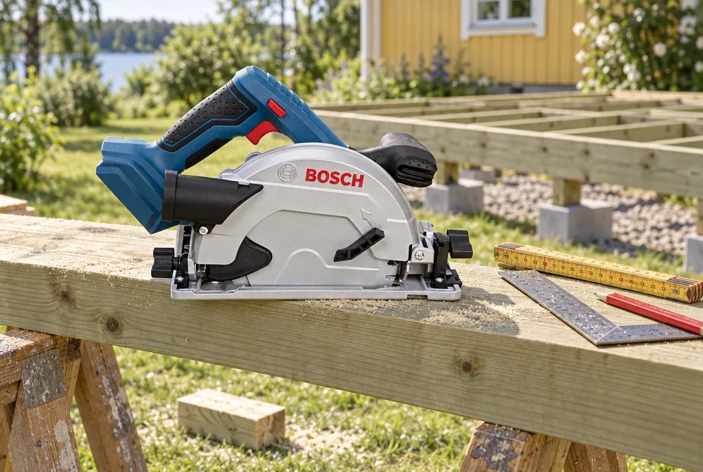 testx.se testar Bosch GKS 18V-57 G Professional Solo: bästa för styrskena i vardagsmiljö