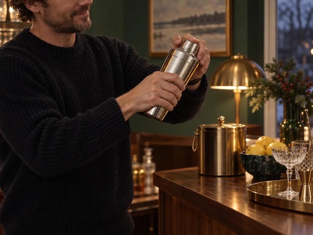 Användning cocktailshaker: Rosendahl Grand Cru Shaker 58 cl i vardagen