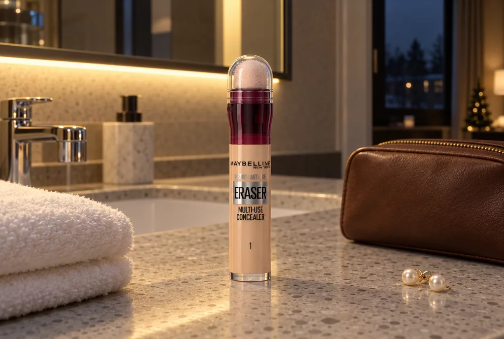 testx.se testar Maybelline Instant Eraser Concealer: concealer bäst i test i vardagsmiljö