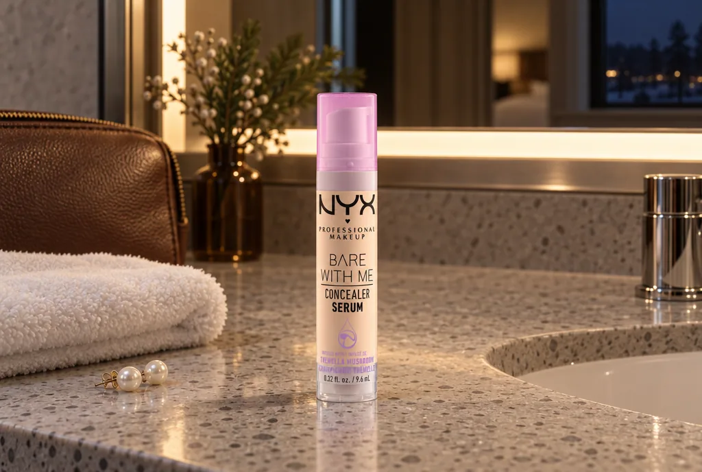 testx.se testar NYX Bare With Me Concealer Serum: bästa serumconcealern i vardagsmiljö