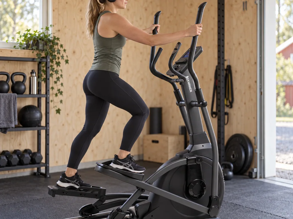 Användning crosstrainer: Hammer SpeedMotion II i vardagen