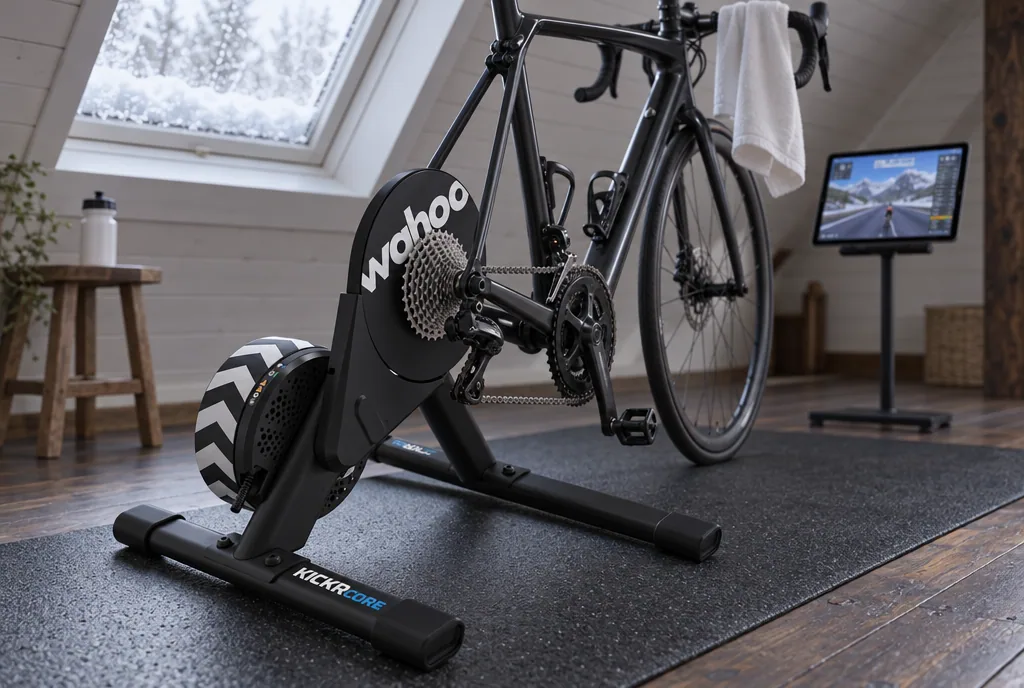 testx.se testar Wahoo Kickr Core 2: cykeltrainer bäst i test i vardagsmiljö