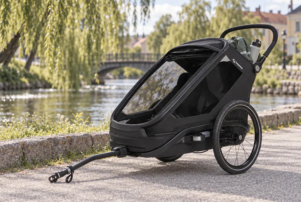 testx.se testar Hamax Outback Next Double: bästa för två barn i vardagsmiljö