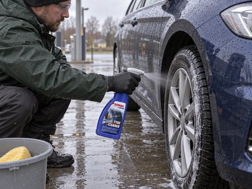 Användning däckrengöring: Sonax Xtreme Tyre Cleaner i vardagen