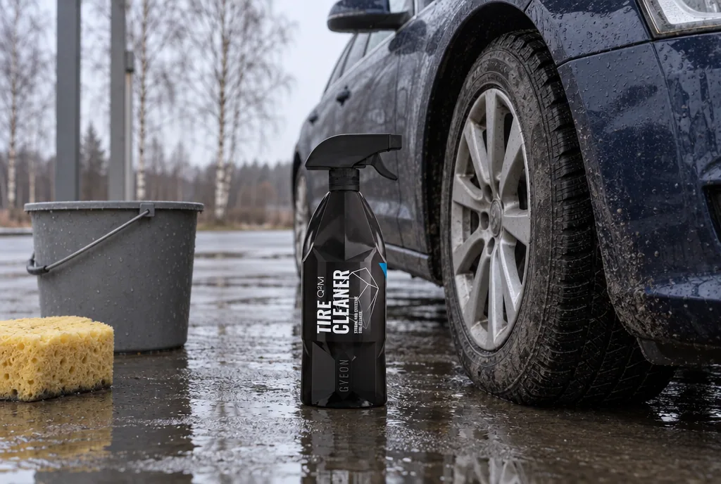 testx.se testar Gyeon Q²M TireCleaner: bästa förarbetet före däckcoating i vardagsmiljö