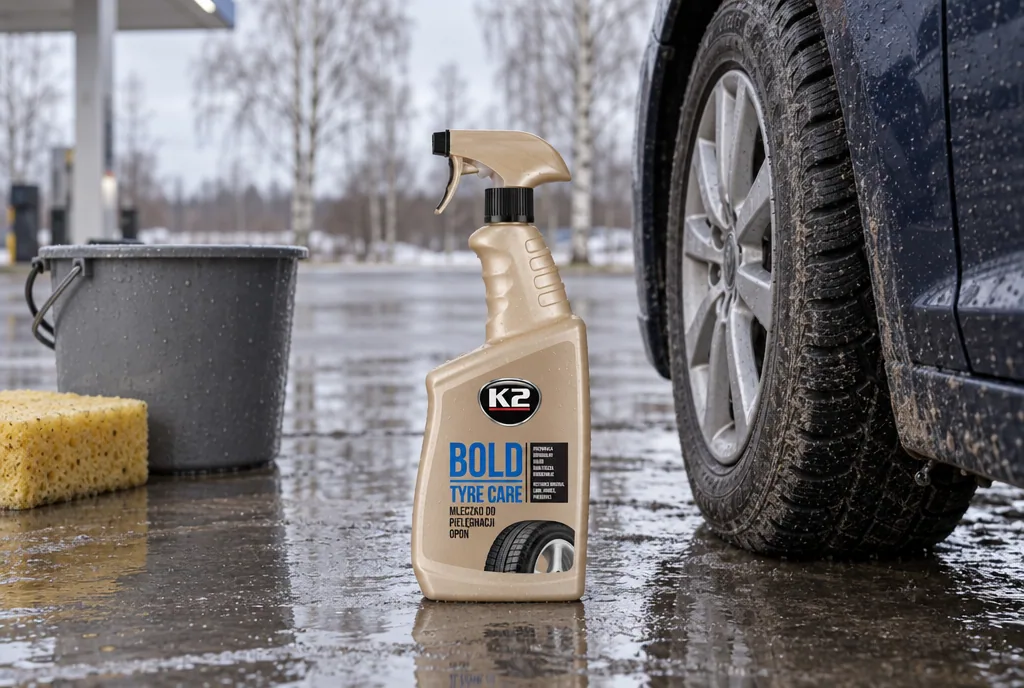 testx.se testar K2 Bold Tyre Care: bästa billiga däckglansen i vardagsmiljö