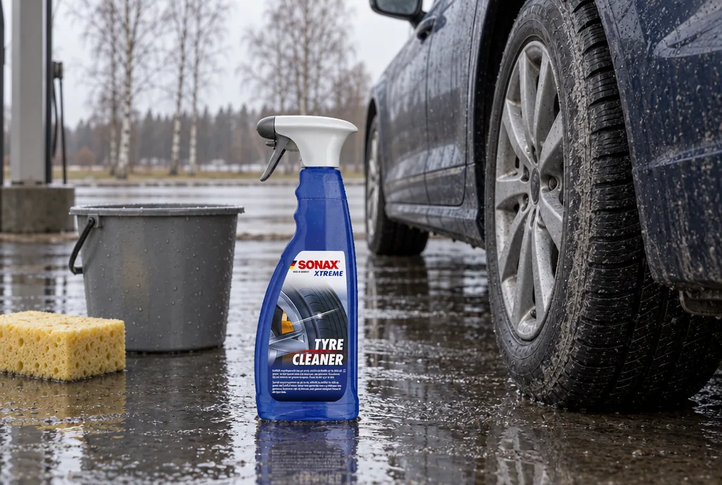testx.se testar Sonax Xtreme Tyre Cleaner: däckrengöring bäst i test i vardagsmiljö