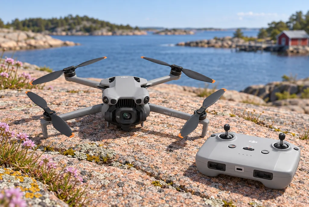testx.se testar DJI Mini 5 Pro (RC-N3): drönare bäst i test i vardagsmiljö