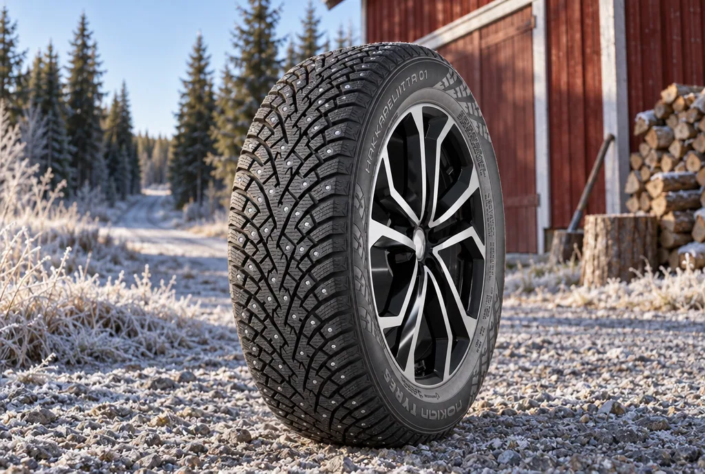 testx.se testar Nokian Hakkapeliitta 01: dubbdäck bäst i test i vardagsmiljö
